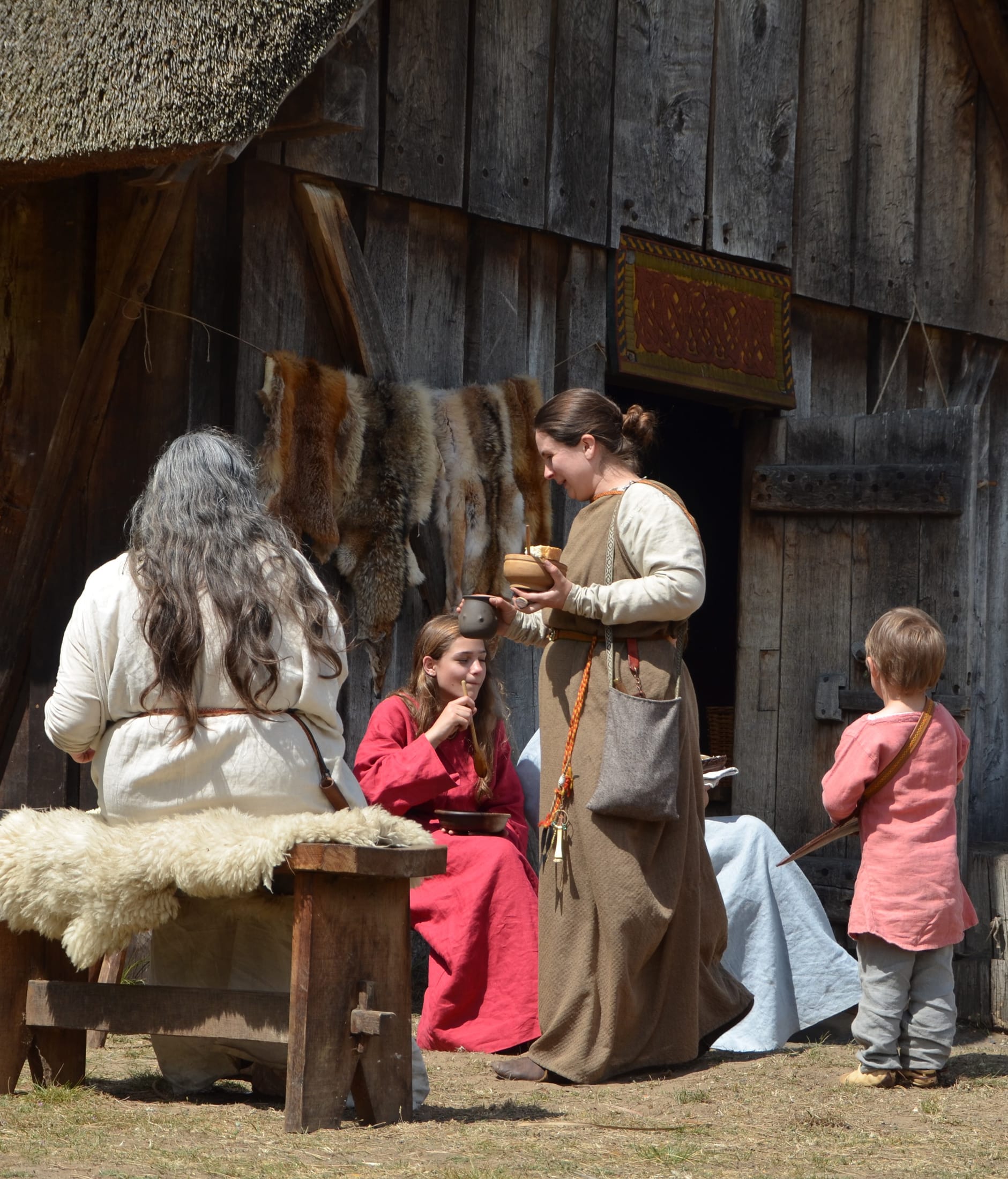 Anglo Saxon Village near The Ickworth